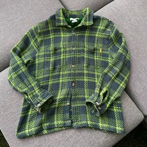Urban Outfitters knit flannel shirt